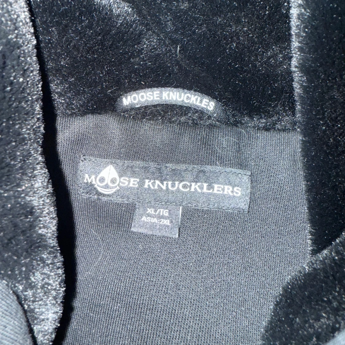 Svart hoodiejacka Moose Knuckles XL - 2