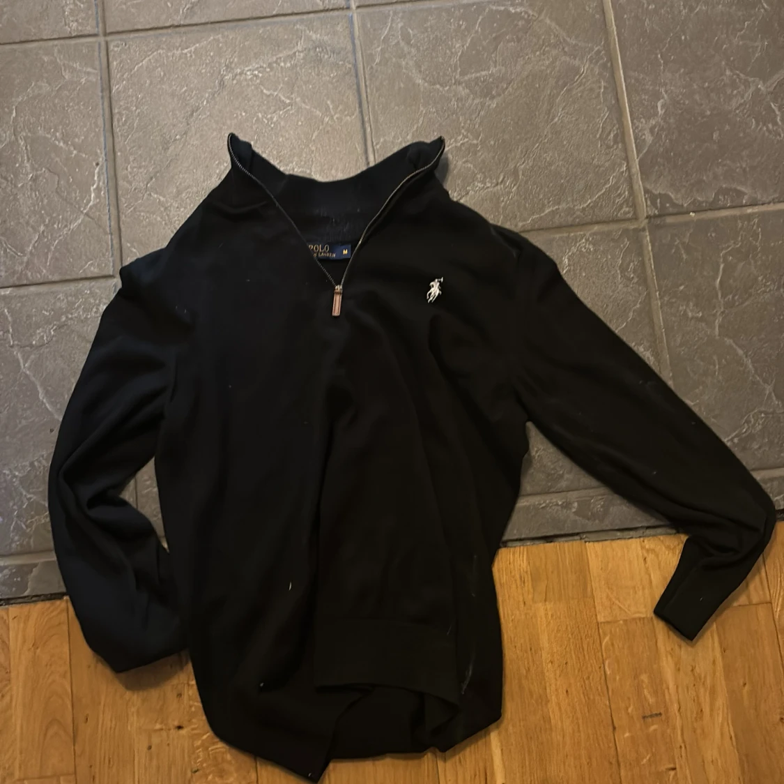 Svart half zip tröja Polo Ralph Lauren - 2