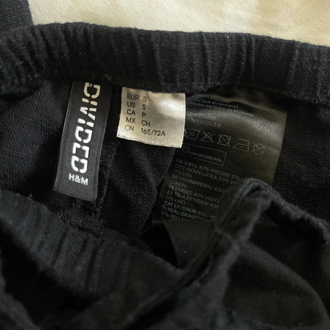 Divided linne byxor - 3