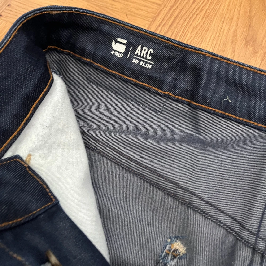 Mörkblå jeans från G-Star RAW - 4