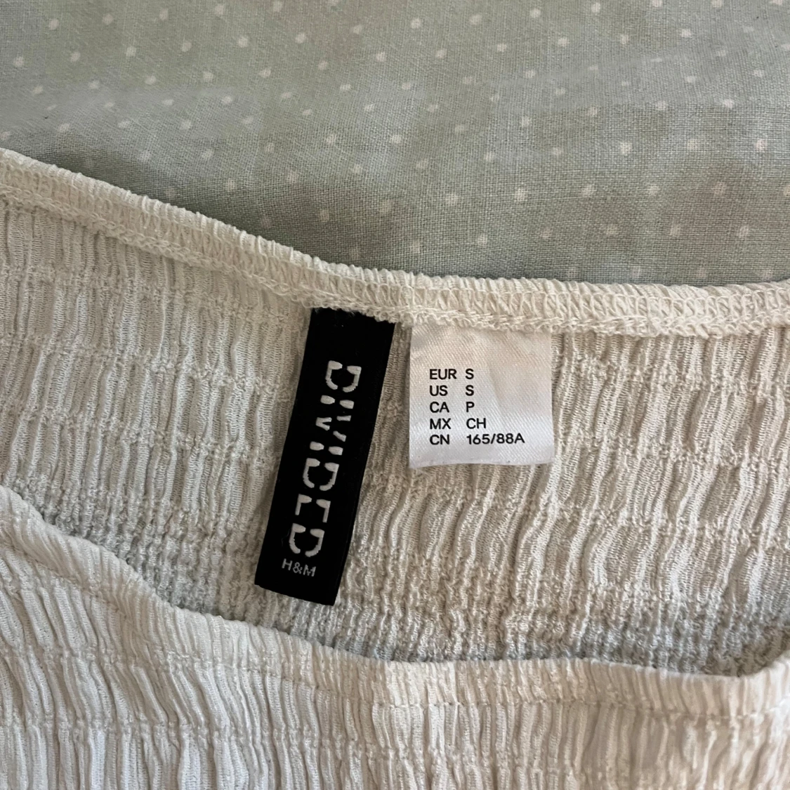 Vit blus från H&M DIVIDED, S - 2