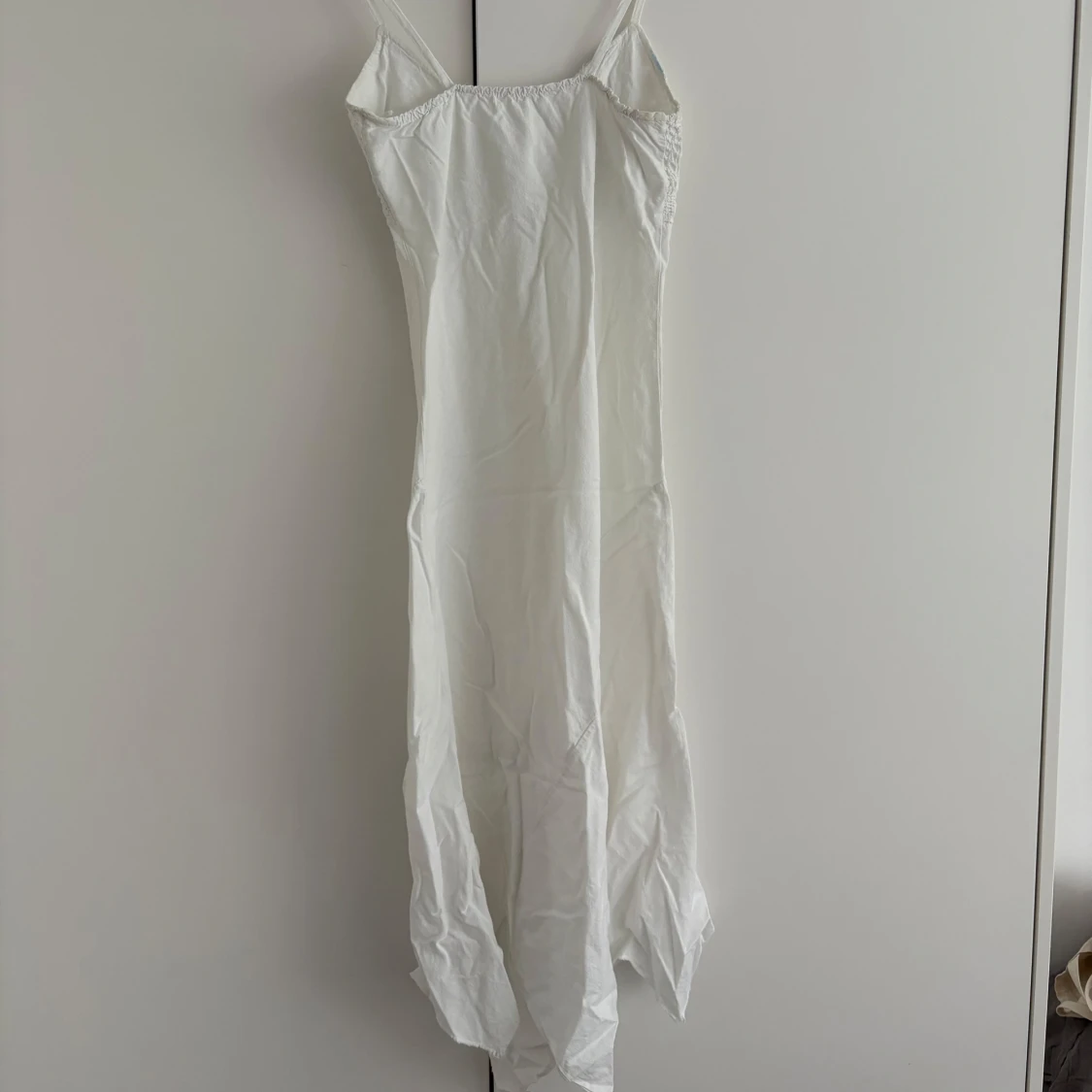 Vit långklänning Vintage - 1