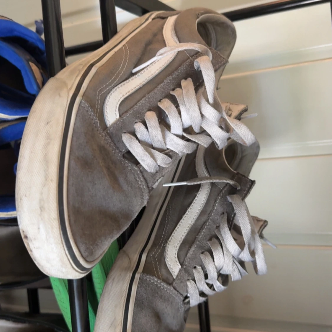 Gråa Vans Old Skool sneakers