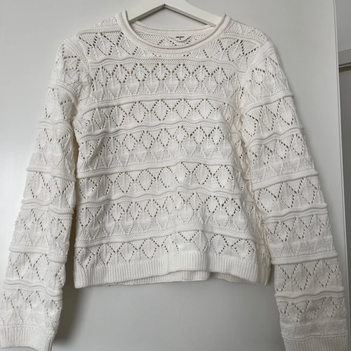 Vit stickad tröja från ONLY - 2