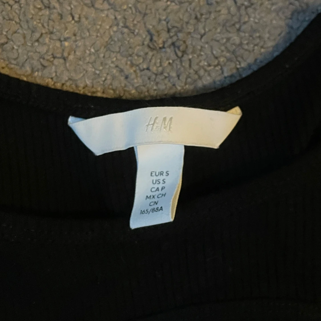 Svart croptop linne - 3