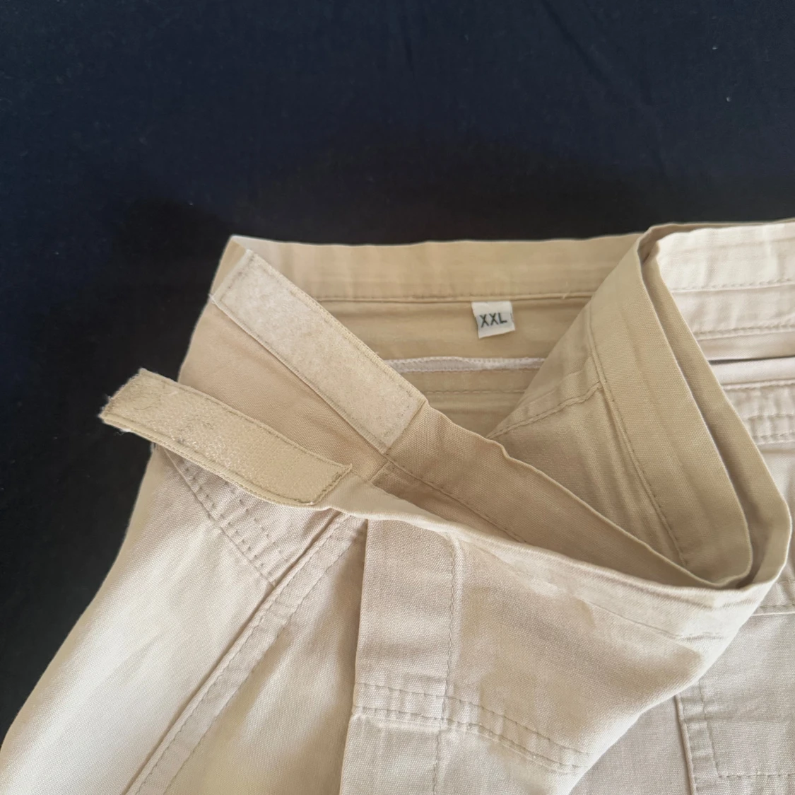 Beige omlottkjol - 3