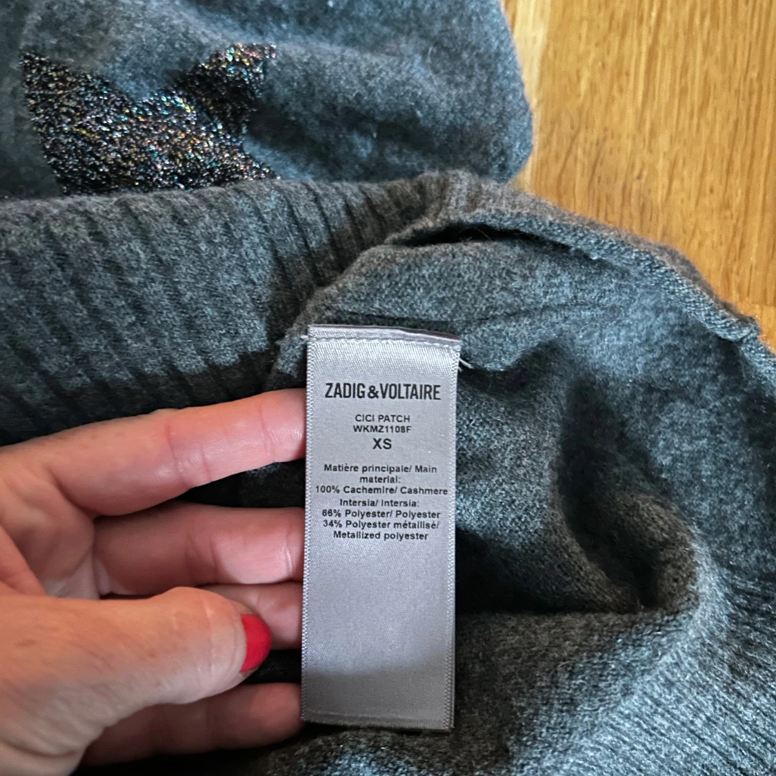 Grön/grå kashmirtröja Zadig & Voltaire - 2