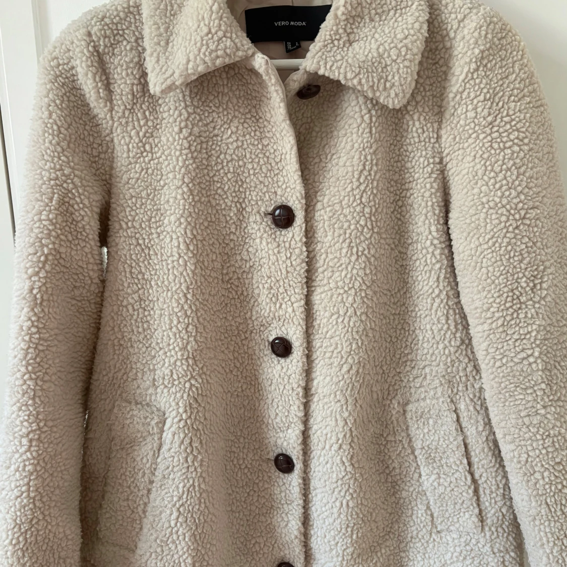 Teddyjacka beige S - 1