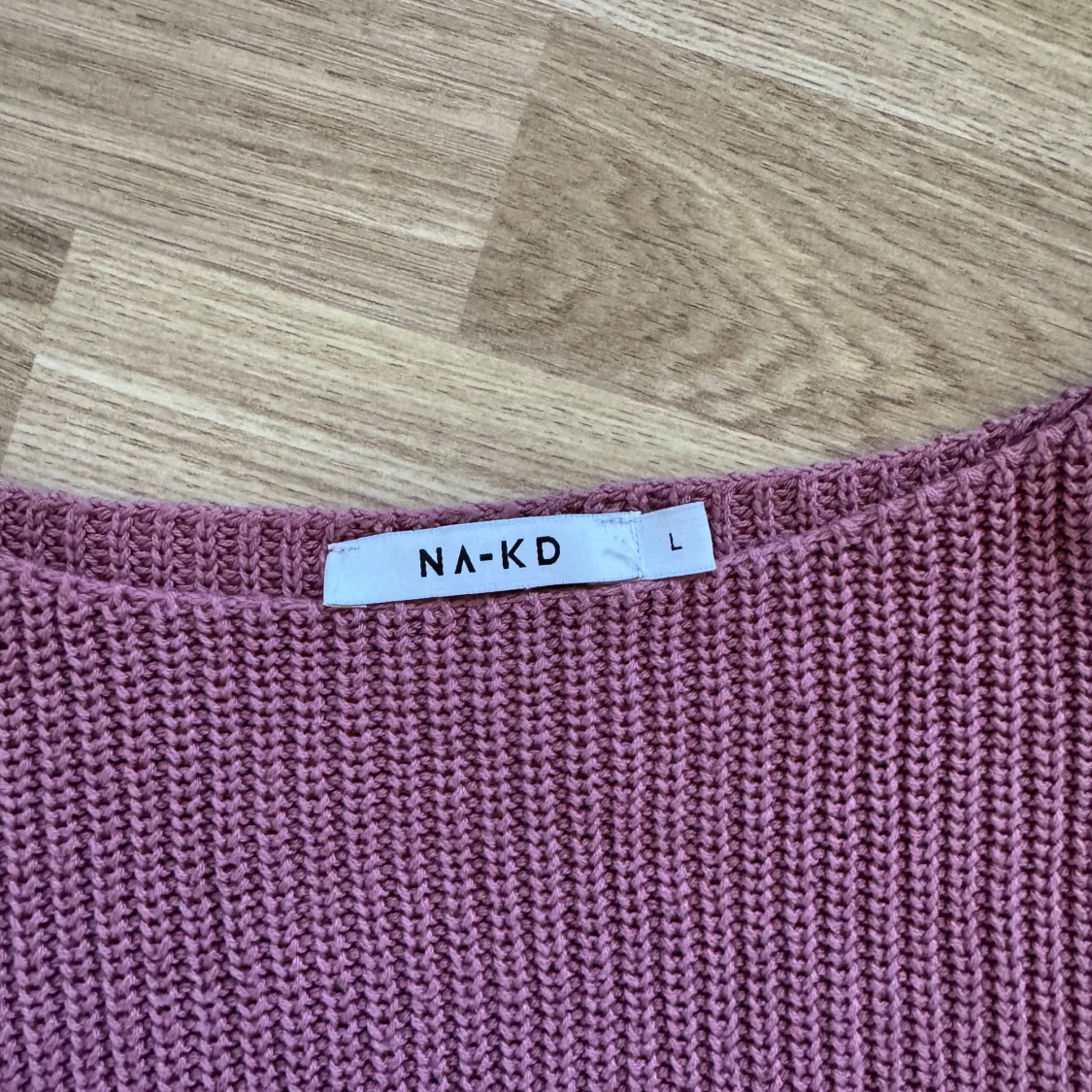 Rosa stickad tröja från NA-KD - 2