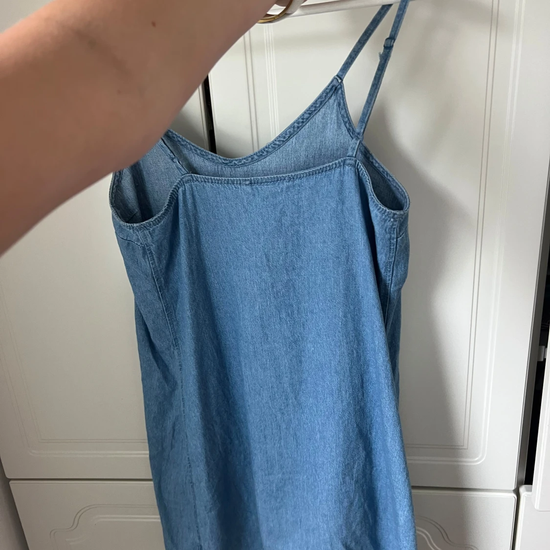 Ljusblå jeansklänning från Rockorie - 2