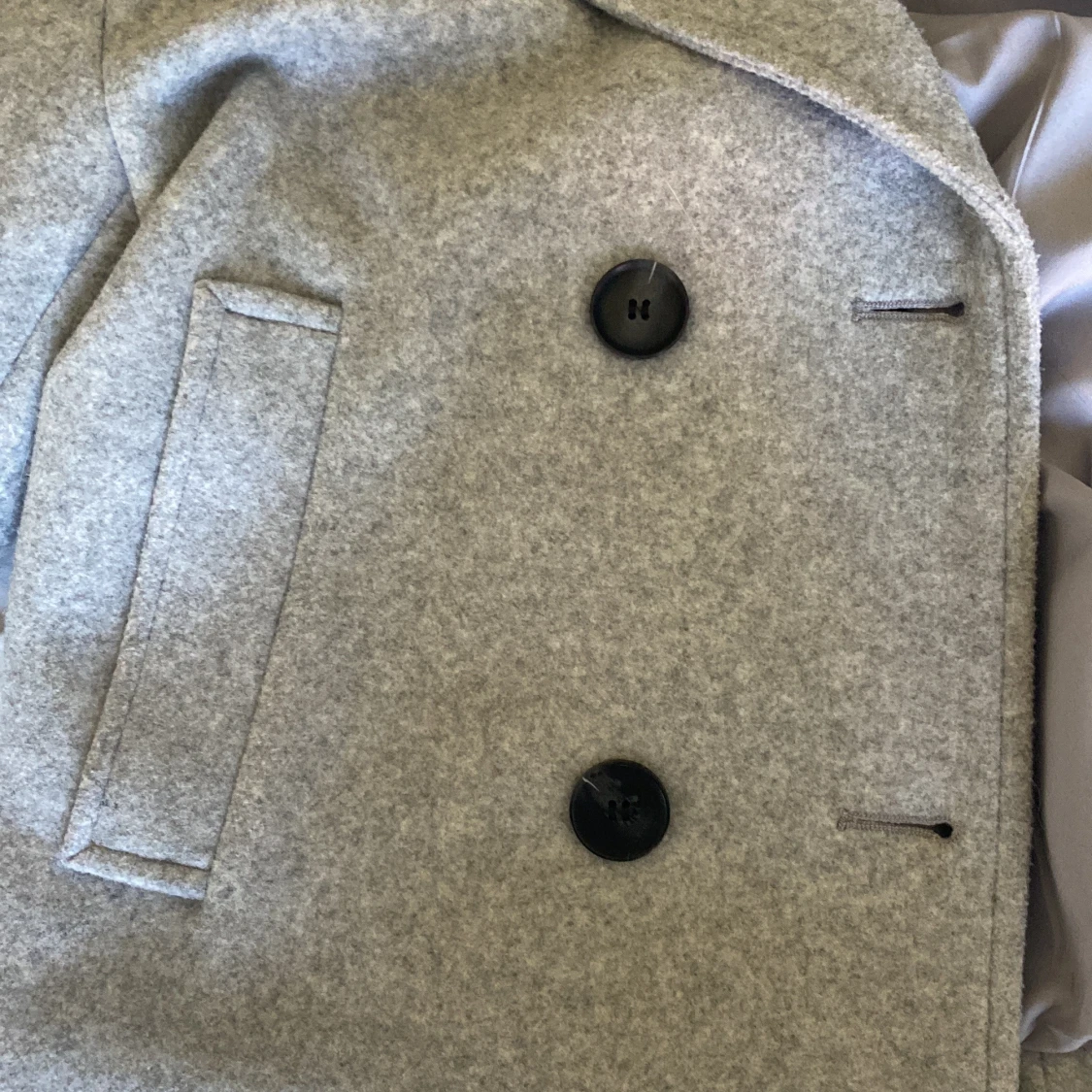 Grå skepparkavaj från ONLY XS - 3