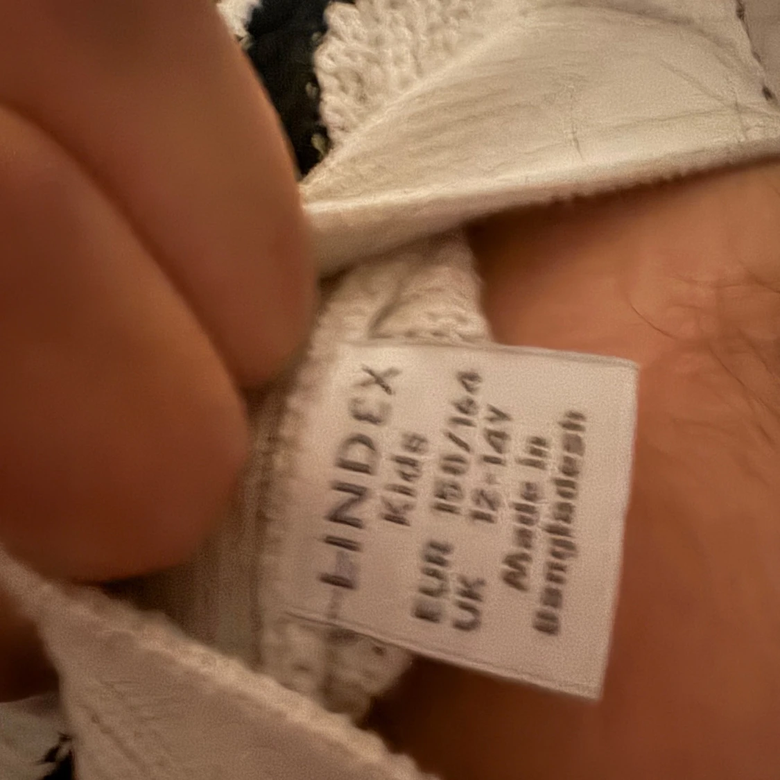 Randig kofta från Lindex i svart och vitt - 2