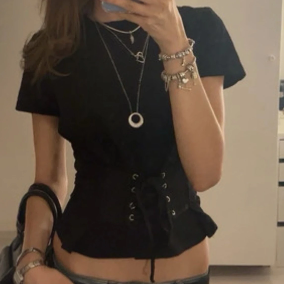 Svart corsettopp! - 1