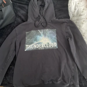 Hoodie  - Svart Thundercloud hoodie från lager 157 i strl L. Använd men inte trasig.