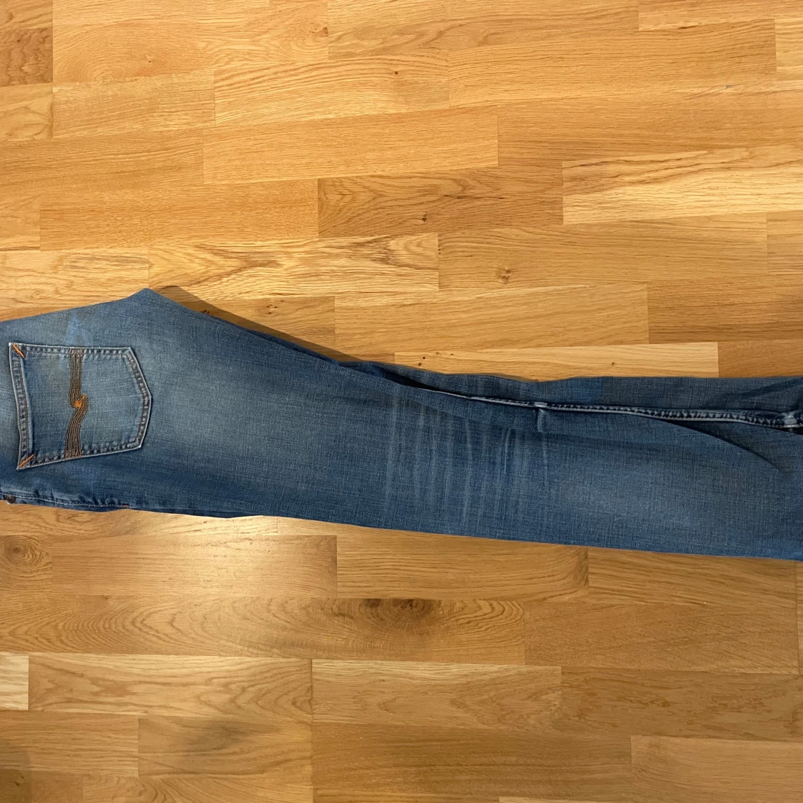 Nudie Jeans Grim Tim blå jeans - 2