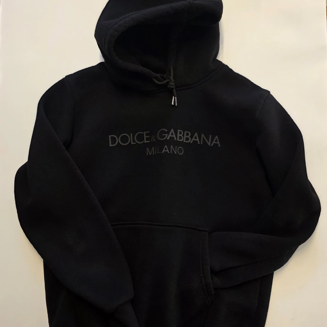 Svart hoodie från Dolce & Gabbana