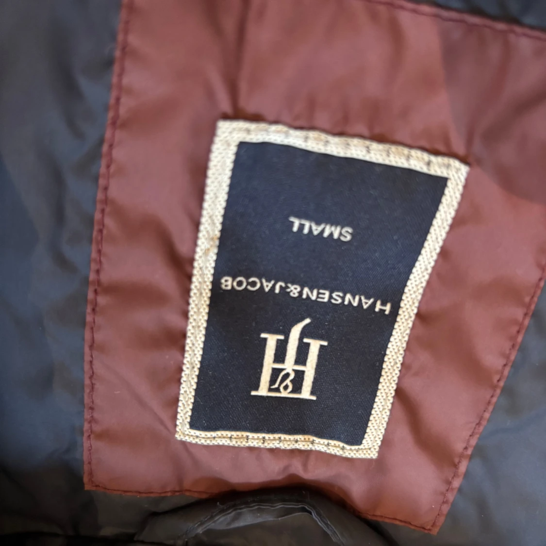 Mörkblå pufferjacka från Hansen & Jacob - 2