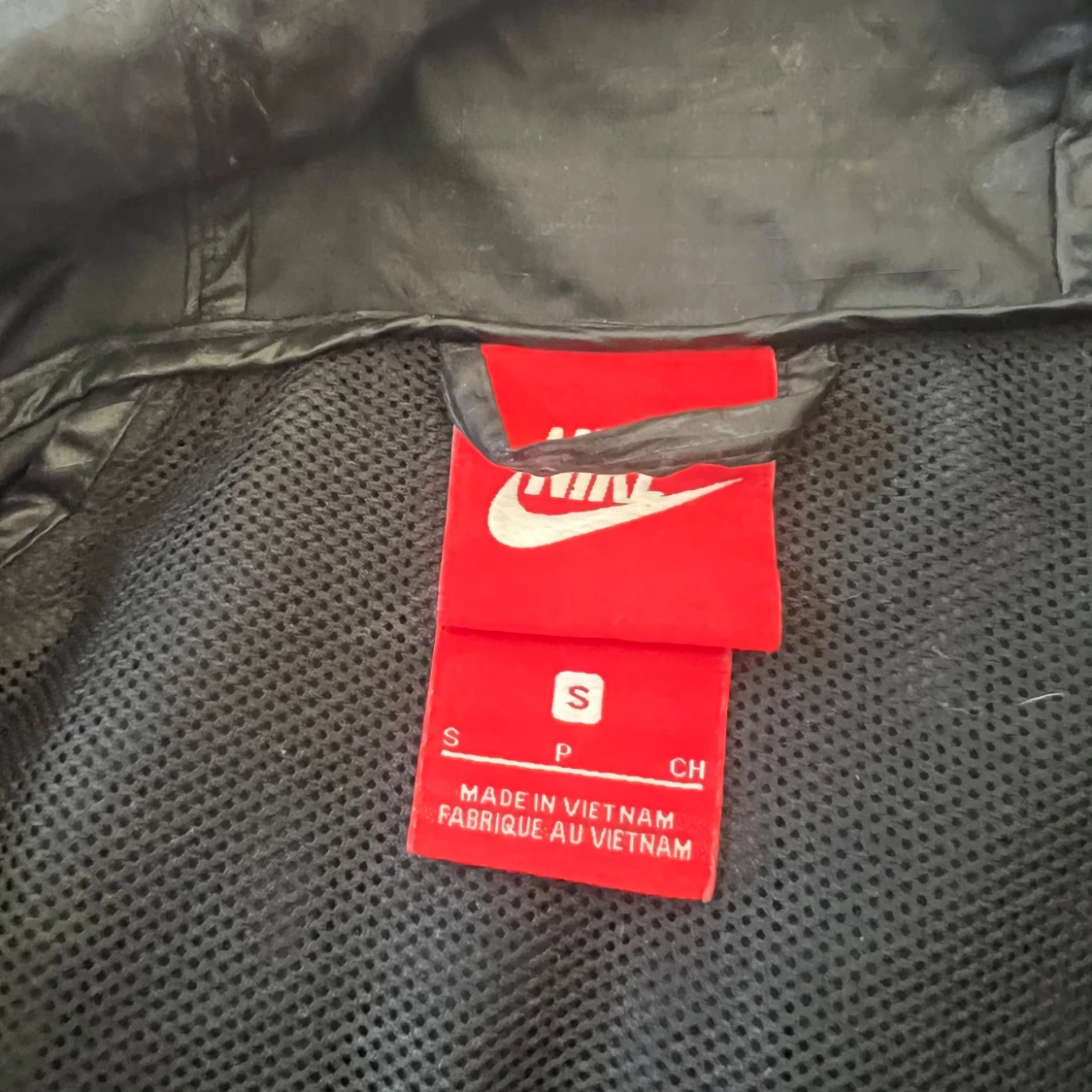 Svart och vit vindjacka från Nike - 1