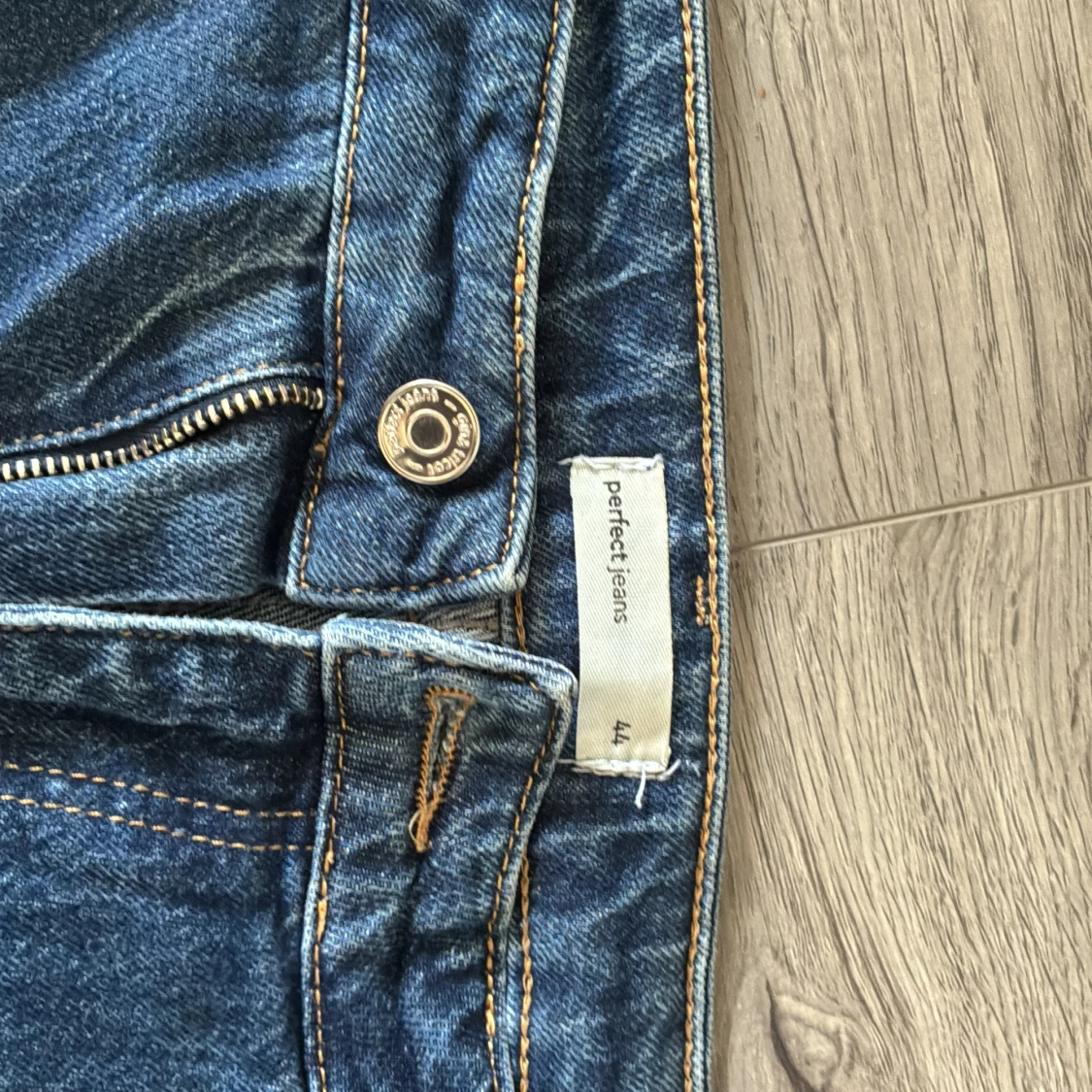 Blå bootcut jeans från Perfect Jeans - 1