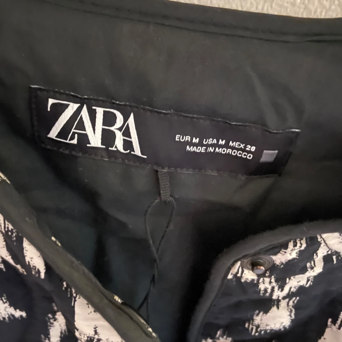 Quiltad mönstrad jacka - 3