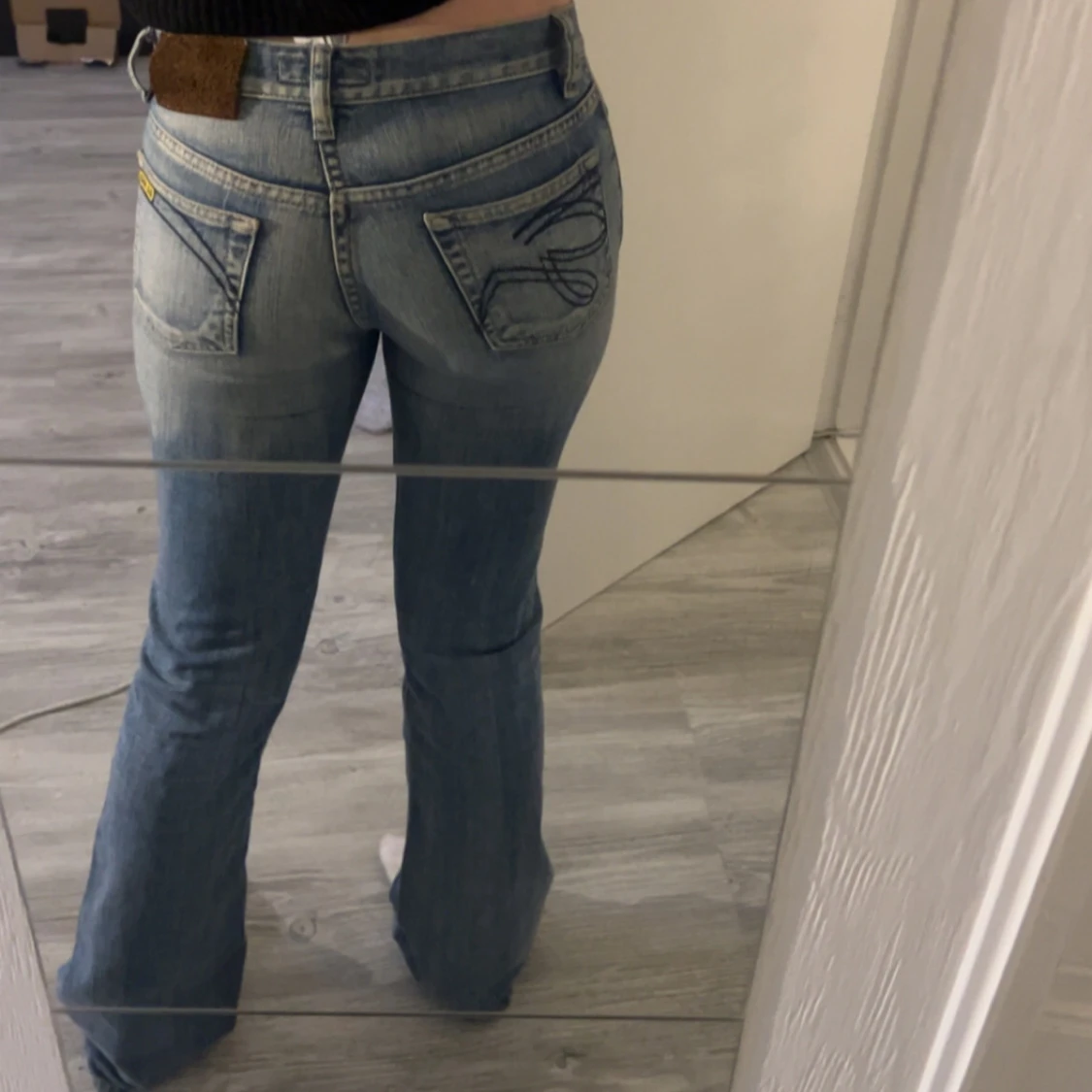 Lågmidjade jeans  - 3
