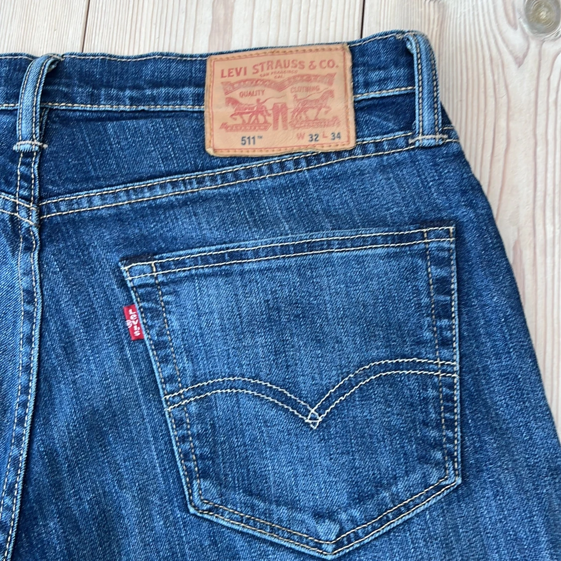 Levi's 511 blå jeans W32 L34 - 3