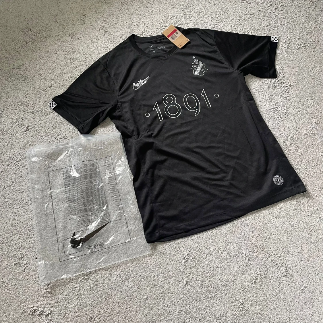 Svart AIK fotbollströja Nike 1891