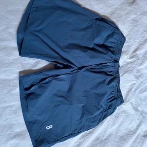 Blå träningsshorts från Björn Borg - Snygga marinblå träningsshorts från Björn Borg med elastisk midja och snörning. Lätta och luftiga i syntetmaterial, perfekta för gymmet eller löprundan. Klassisk design med diskret B-logga på benet och praktiska sidofickor.