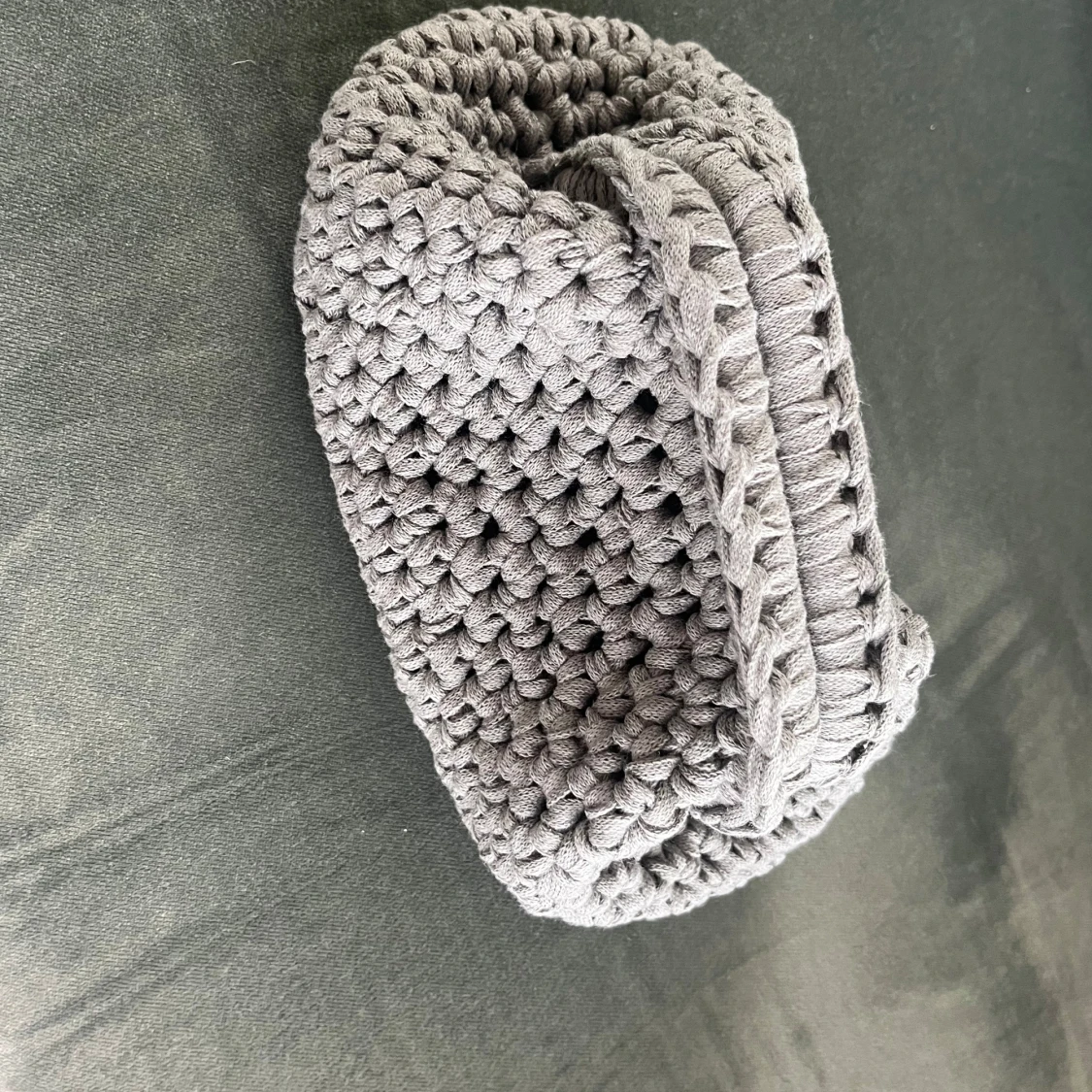 Handgjord stickad clutch  - 2