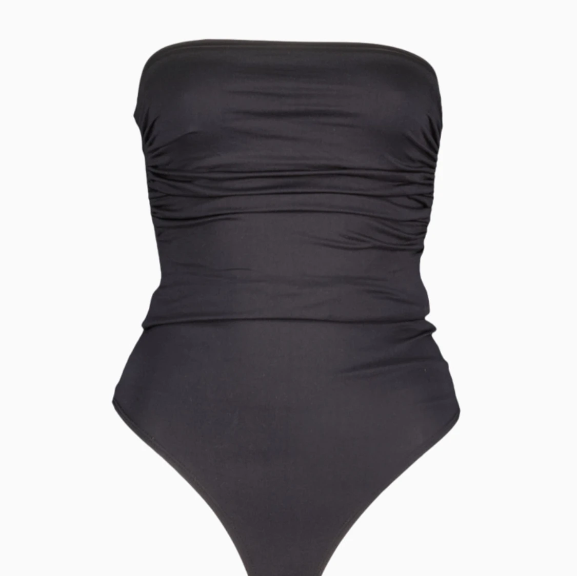 Svart bandeau body