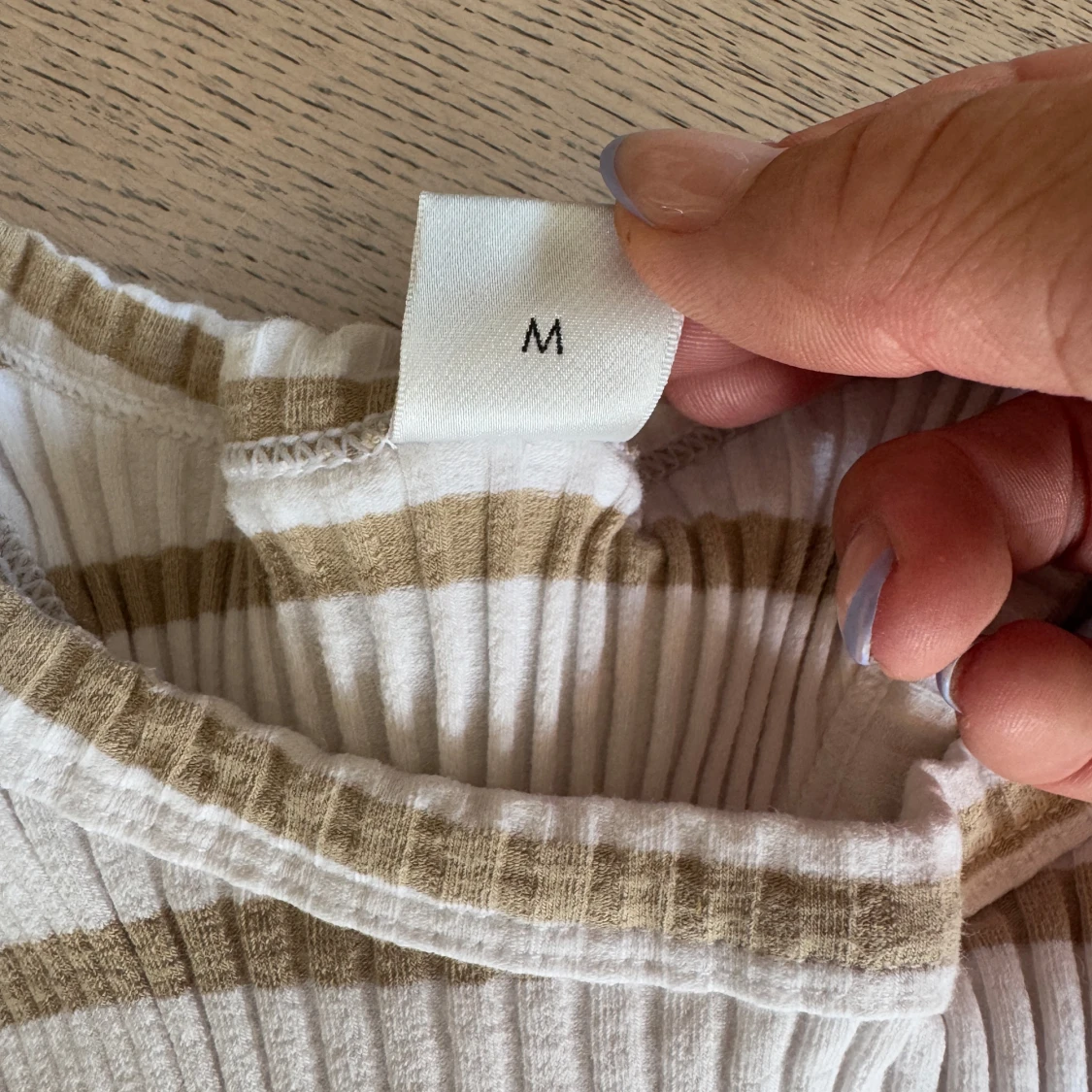 Randig ribbad linnetopp Twist & Tango - 3