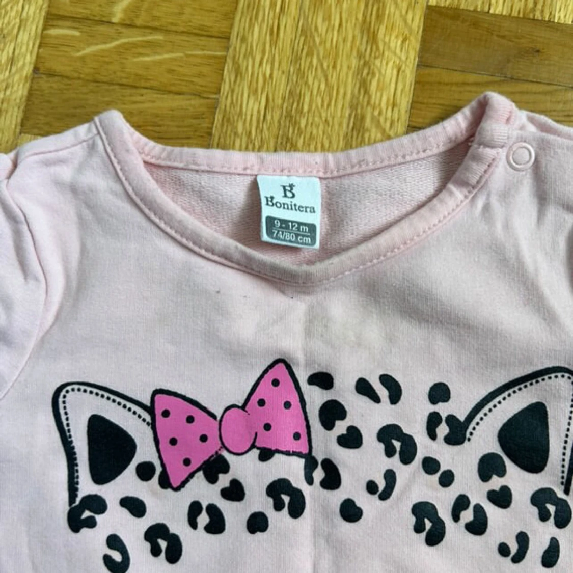 Ljusrosa långärmad tröja Bonitera - 1