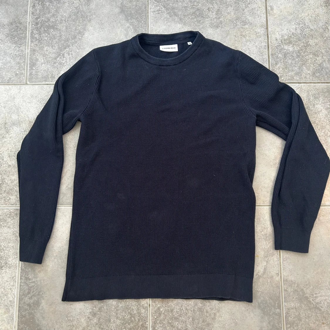 Mörkblå Sweatshirt 