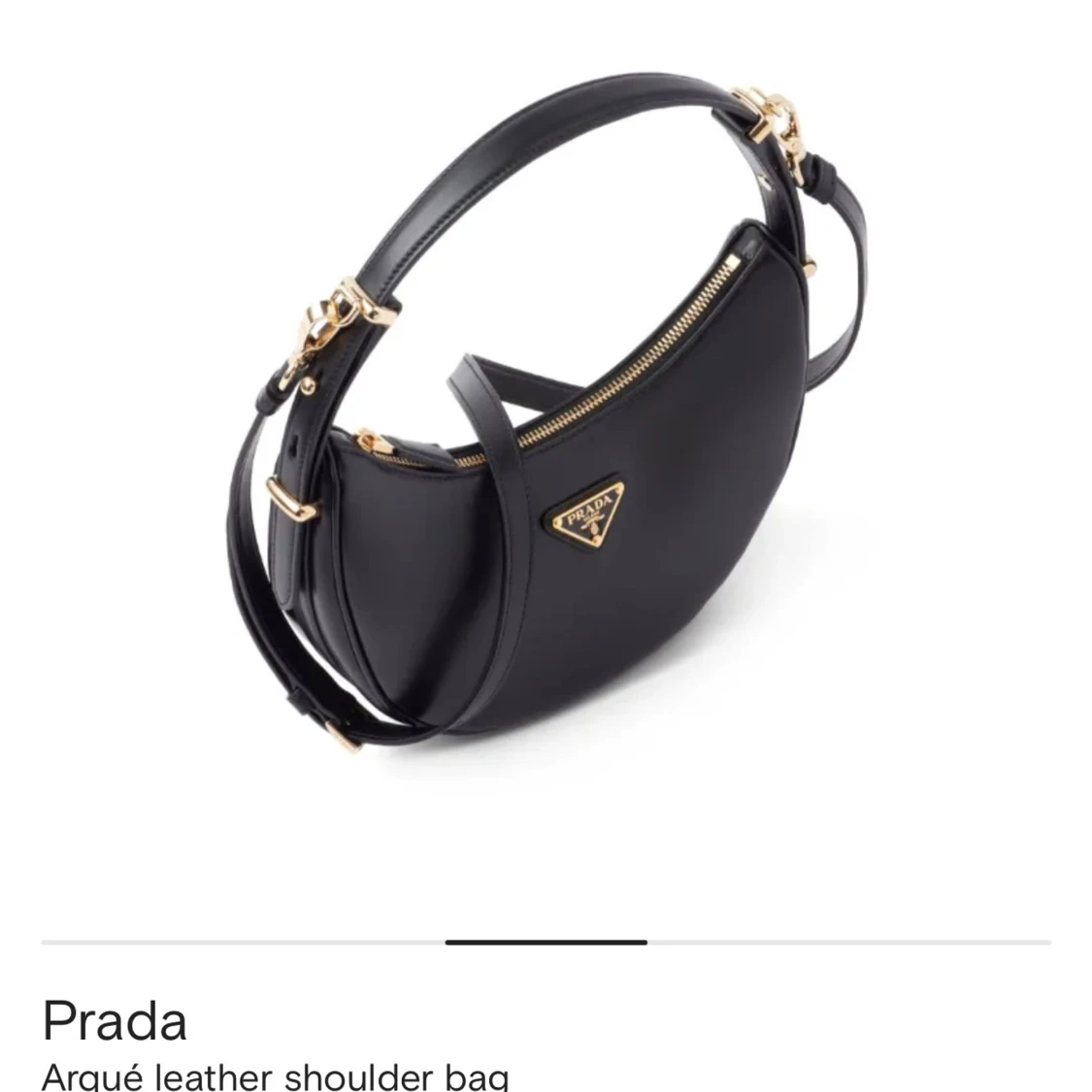 Prada Arqué väska, Svart - 1