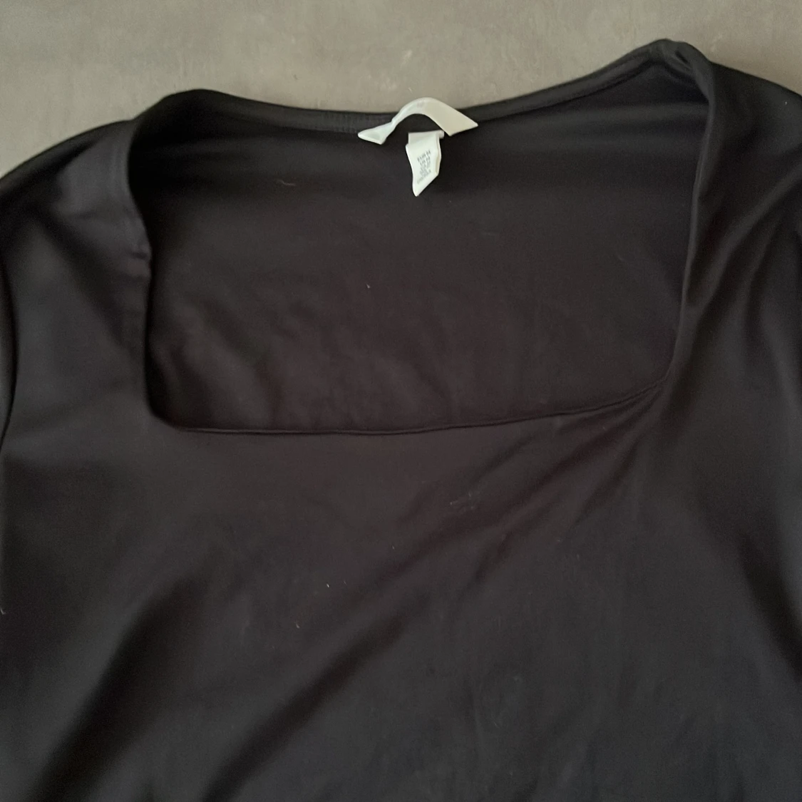 Svart långärmad topp från H&M - 1