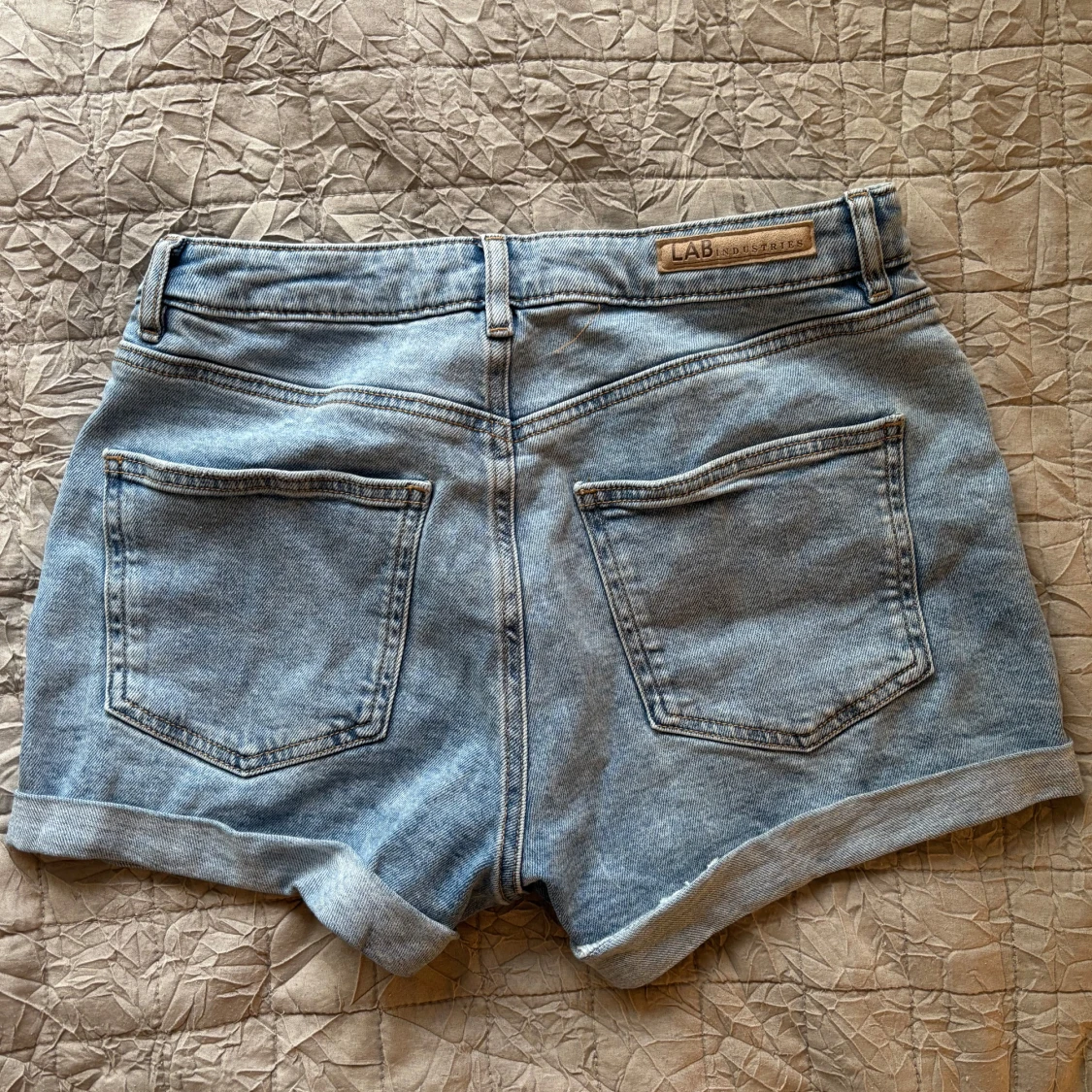 Blå jeansshorts  - 1