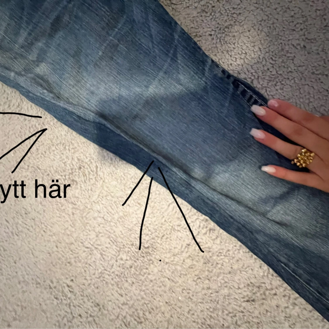 Säljer ett par true religion - 3