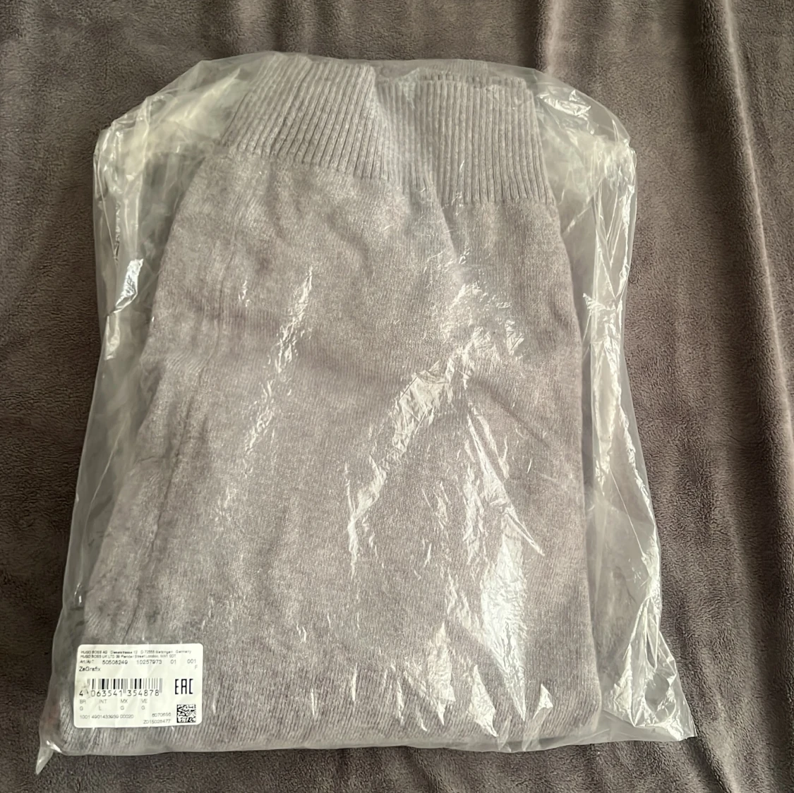 Grå stickad tröja från Lyle & Scott - 3