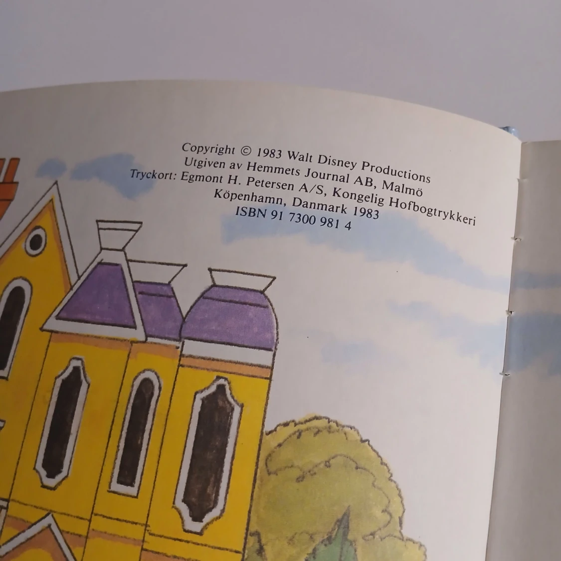 Disney Kalla Ankas bokklubb Ludde Orädd 1983 - 1