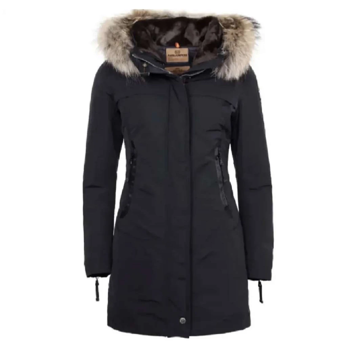 Svart dunjacka med päls från Parajumpers - 2