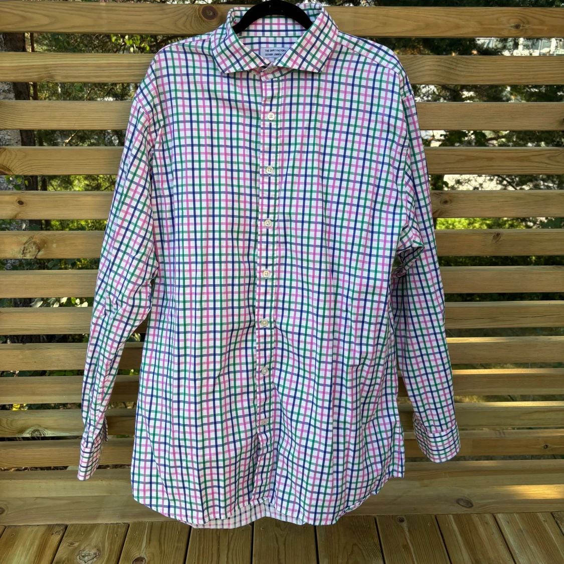 Rutig skjorta från The Shirt Factory