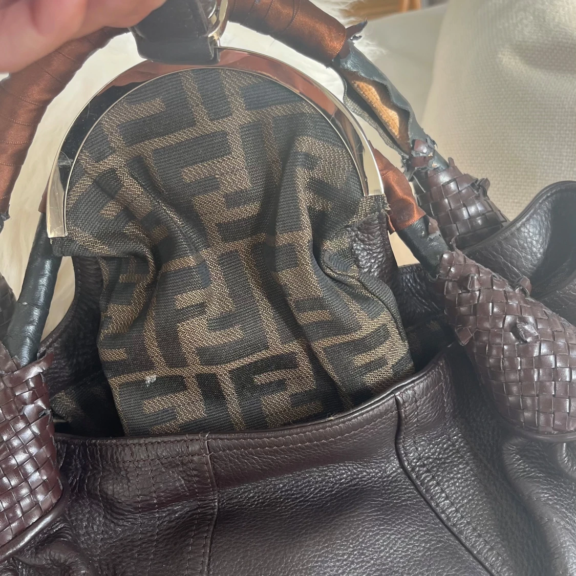 Mörkbrun fendi spybag - 2
