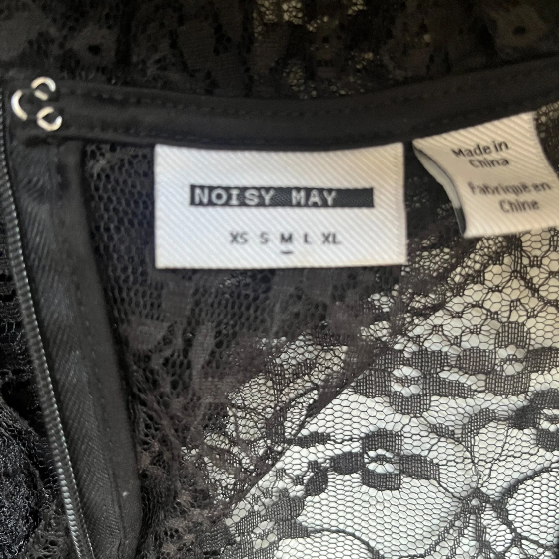 Svart spetsblus från Noisy May - 3