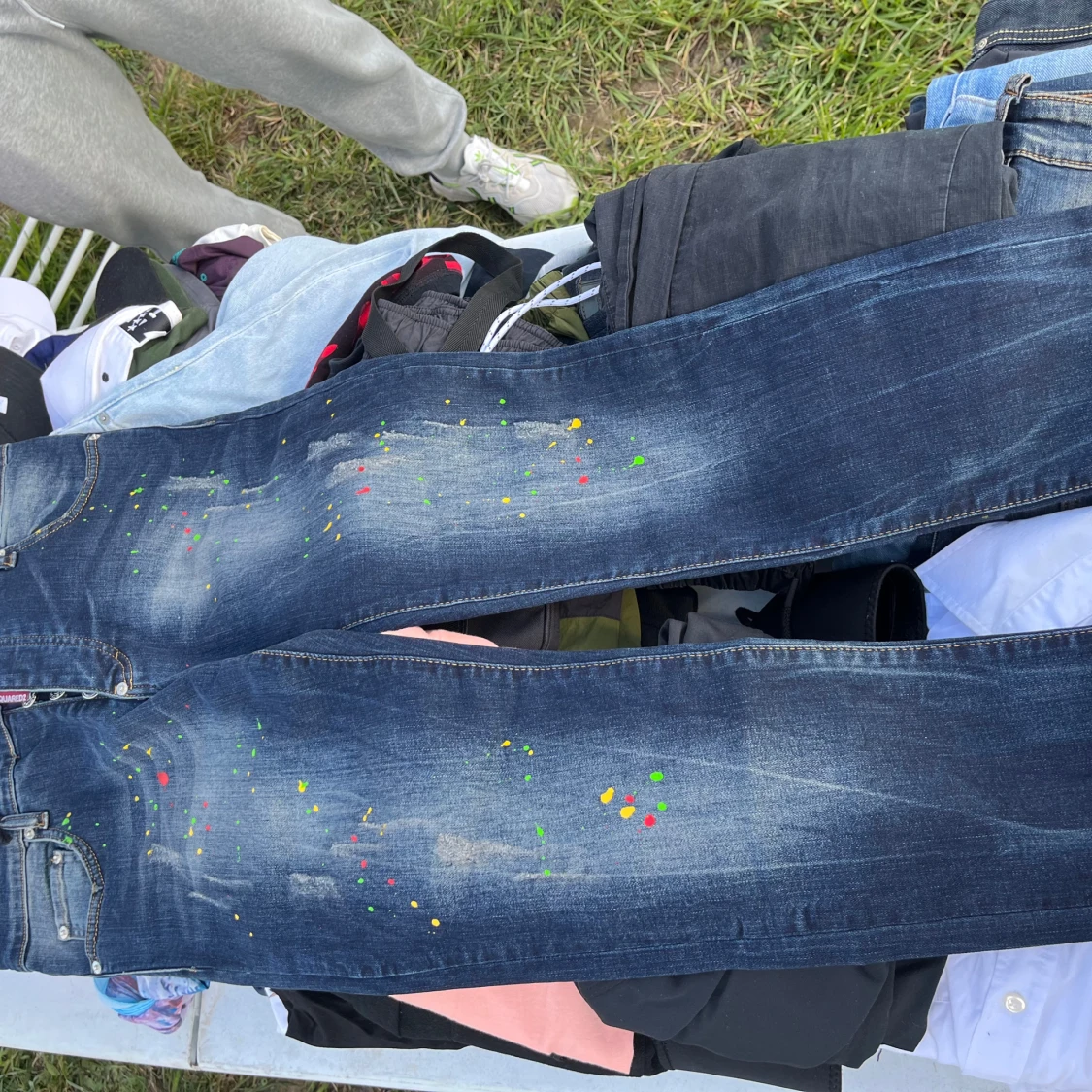 Dsquared2 jeans med färgstänk - 2