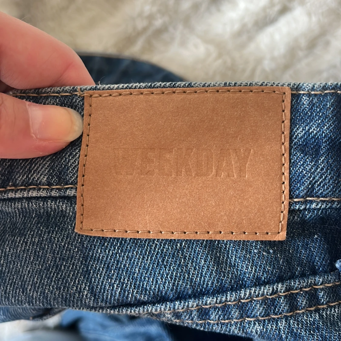 Weekday Nova Bootcut Jeans blå - 2