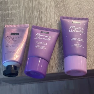 Sence Hans cream, sence cleansing face wash, sence exfoliating body peeling  - Nästan inte använda 