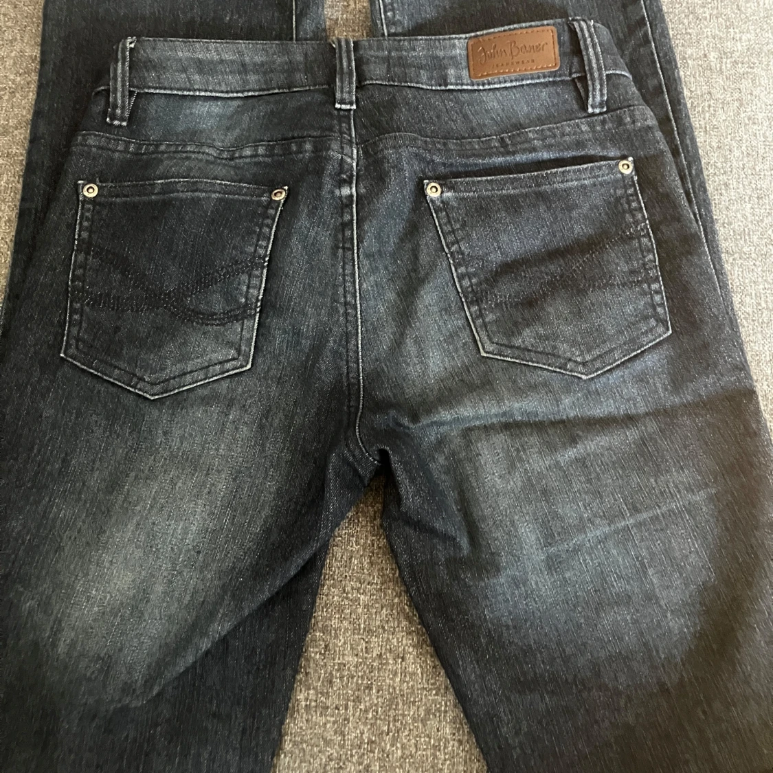 Mörkblå jeans från John Baner, strl 34 - 2