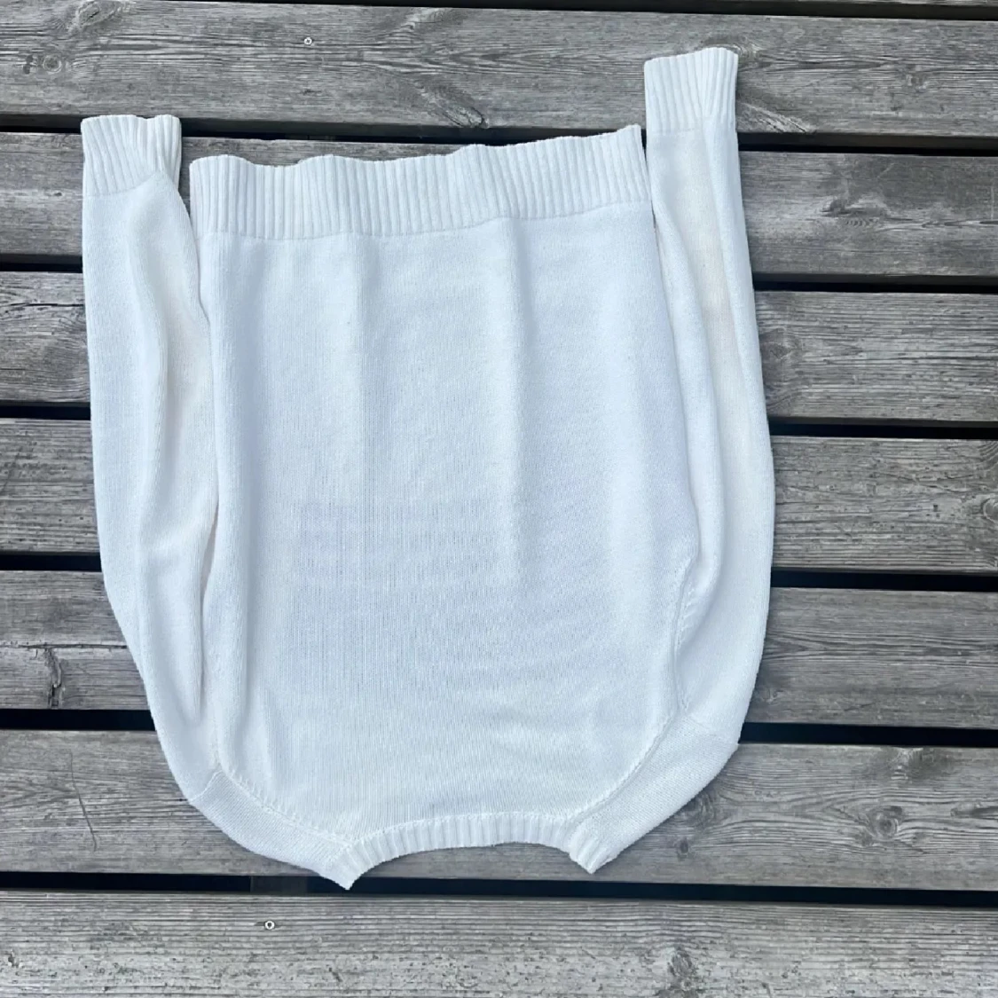 Vit stickad tröja Polo Ralph Lauren - 1