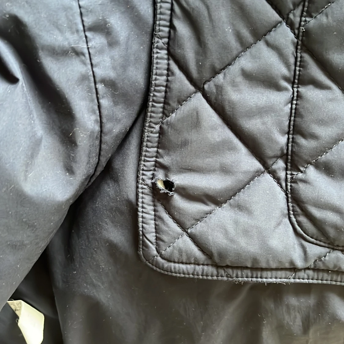 Mörkblå quiltad jacka Polo Ralph Lauren - 4