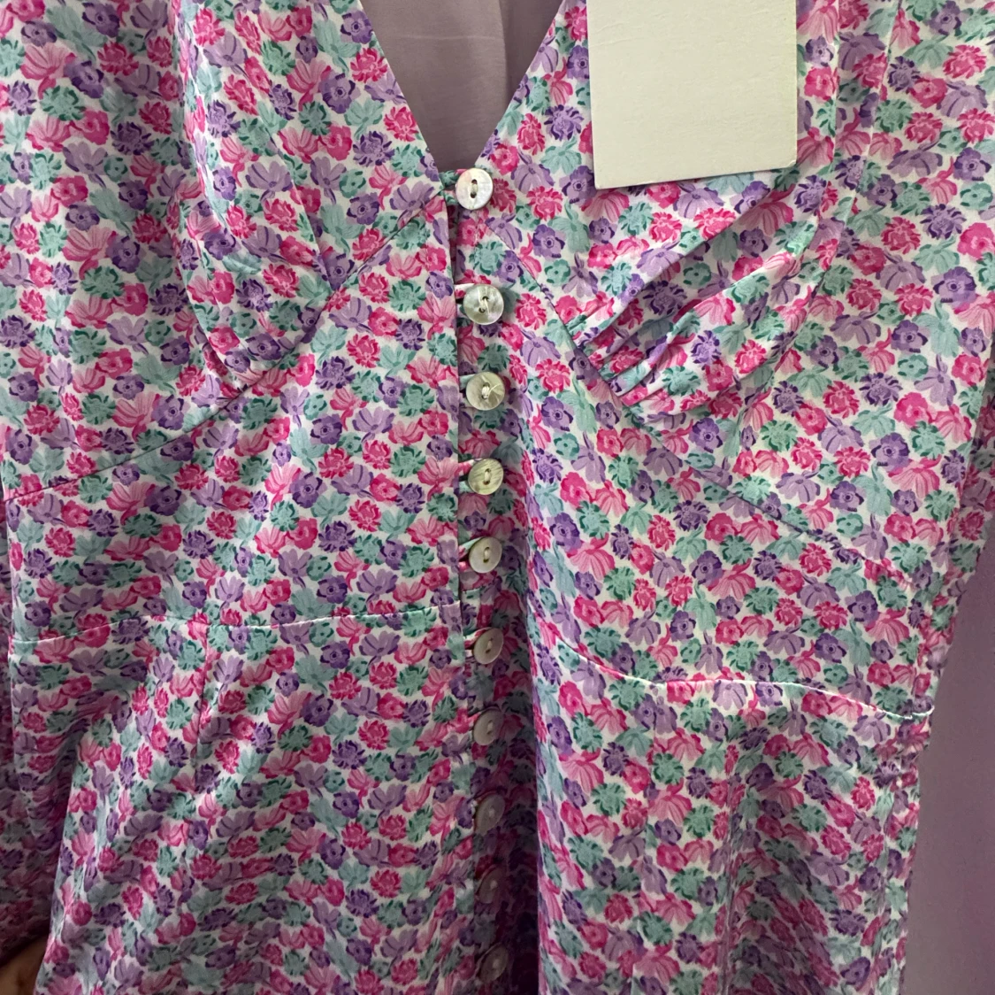 Blommig långklänning från Adoore - 3